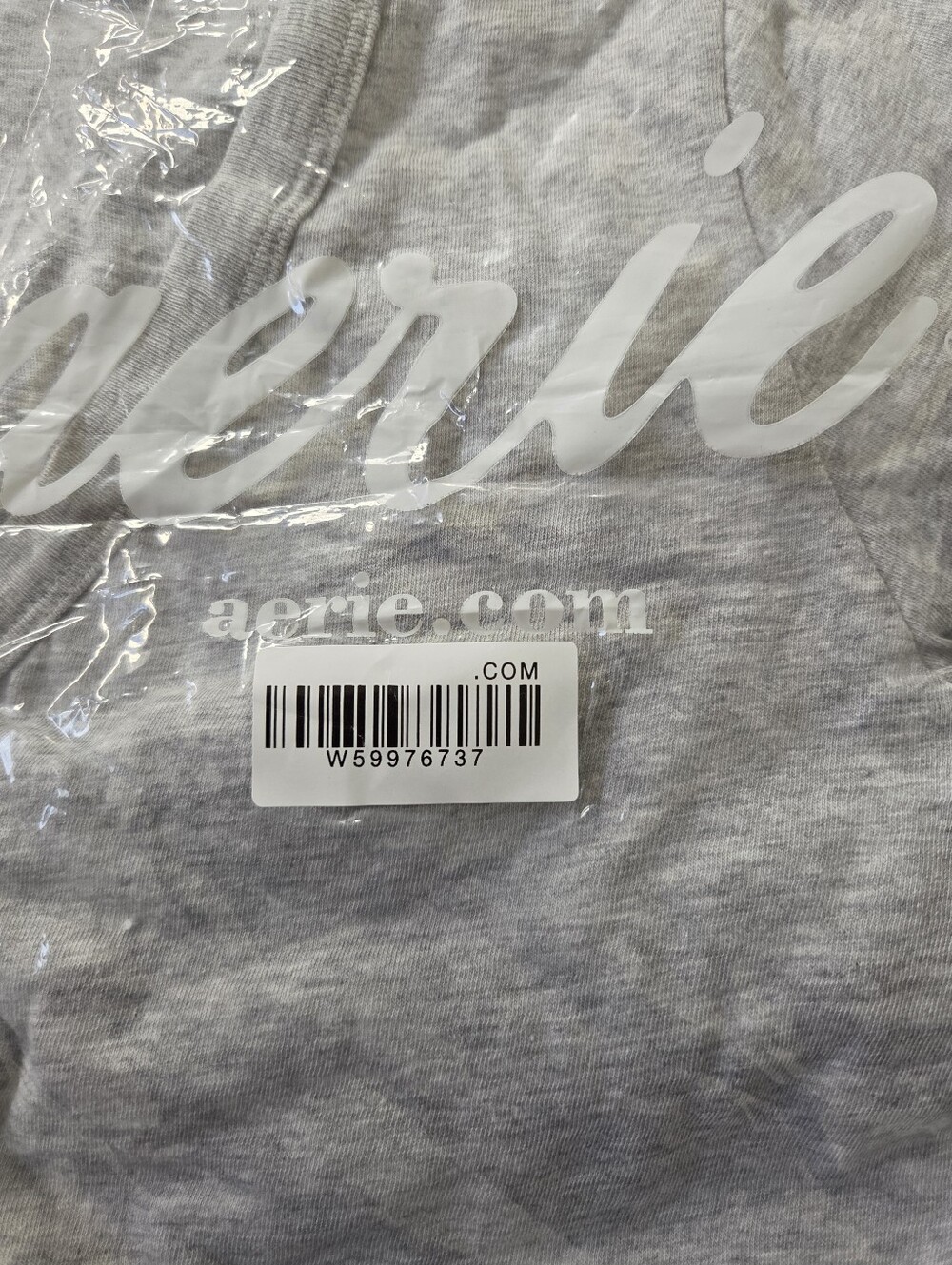 Aerie Deep V Grey - NWT